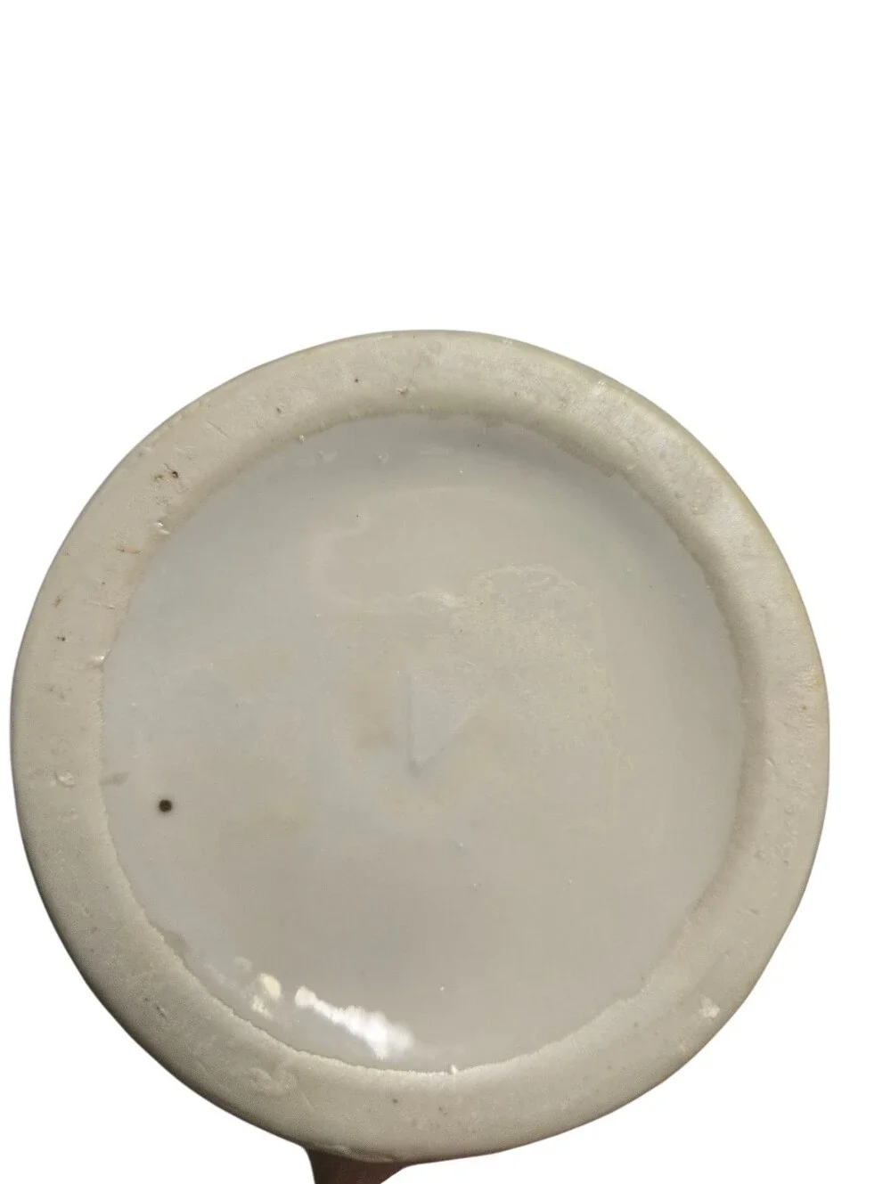 Mid-Century Iridescent Lusterware applied porcelain floral 10